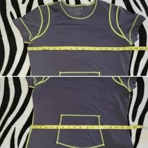 Athleta | Tops | Rare Athleta Rash Guard Short Sleeve Top With Kangaroo ...
